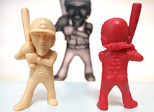 炎の赤ヘル戦士 消しゴム